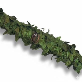 Green Leaf Handmade Bag Hanger with Side Hooks